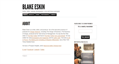 Desktop Screenshot of blakeeskin.com